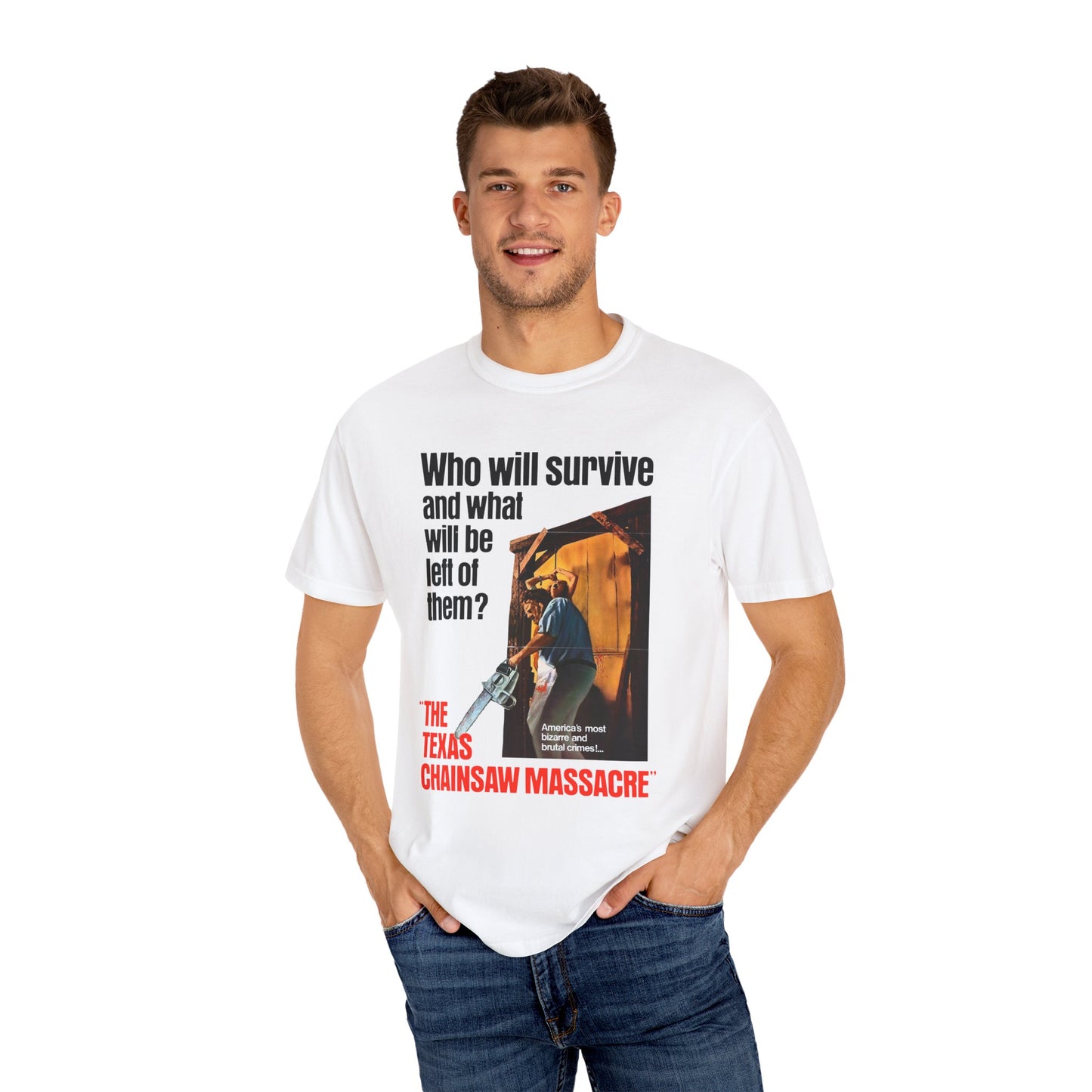 The Texas Chainsaw Massacre Horror Movie T-shirt (Merch)