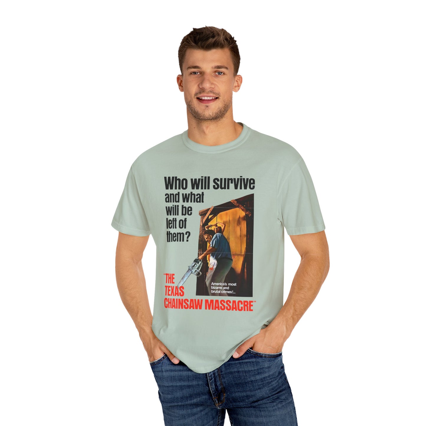 The Texas Chainsaw Massacre Horror Movie T-shirt (Merch)