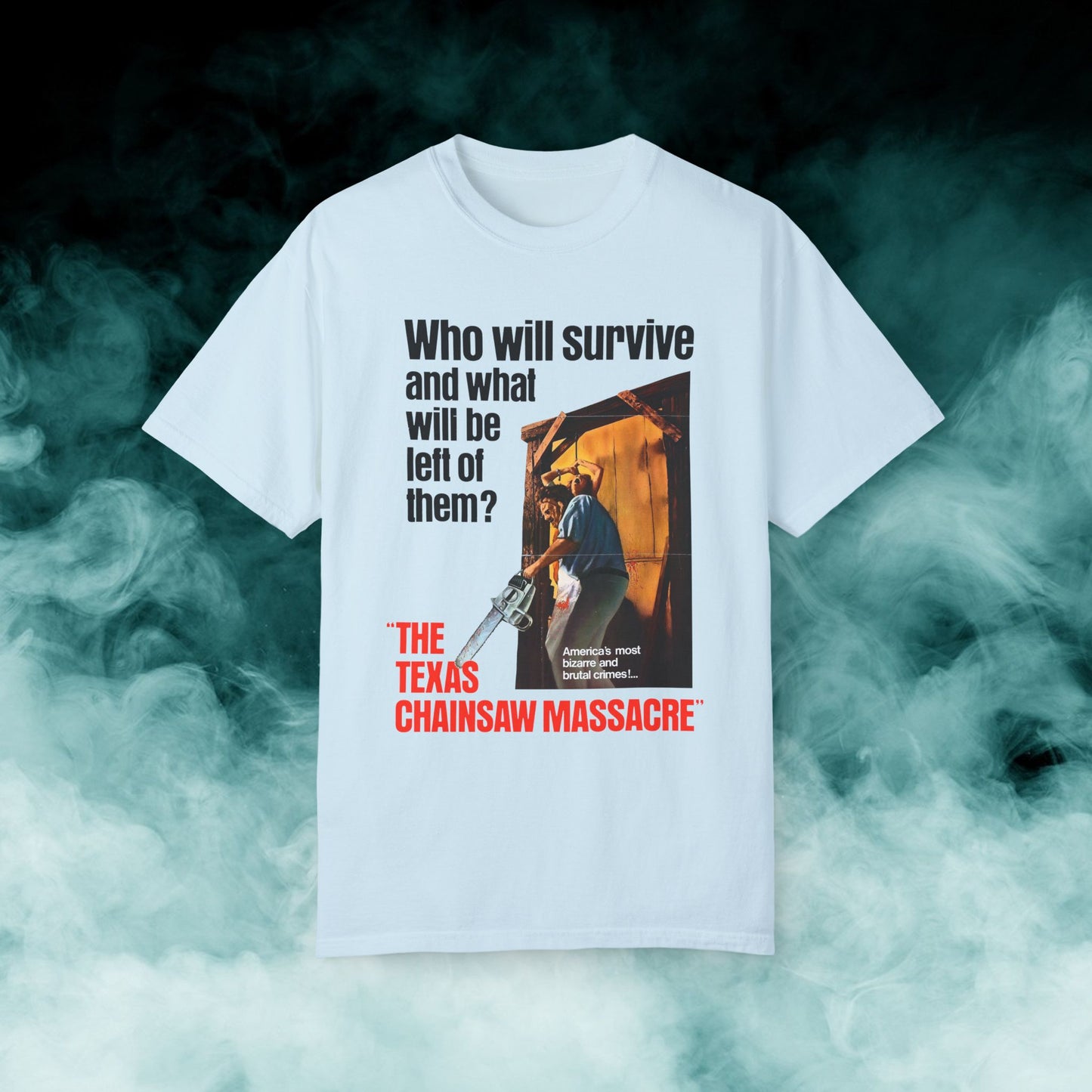 The Texas Chainsaw Massacre Horror Movie T-shirt (Merch)