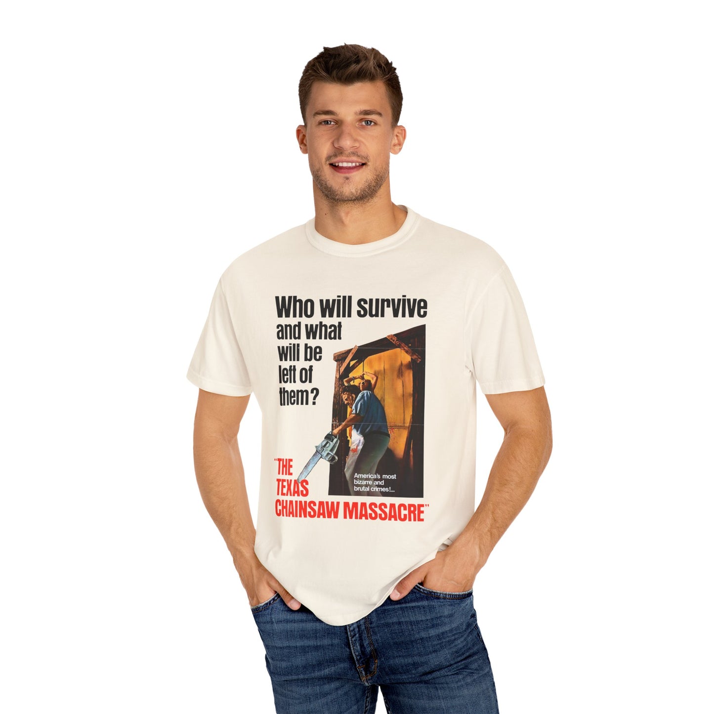 The Texas Chainsaw Massacre Horror Movie T-shirt (Merch)