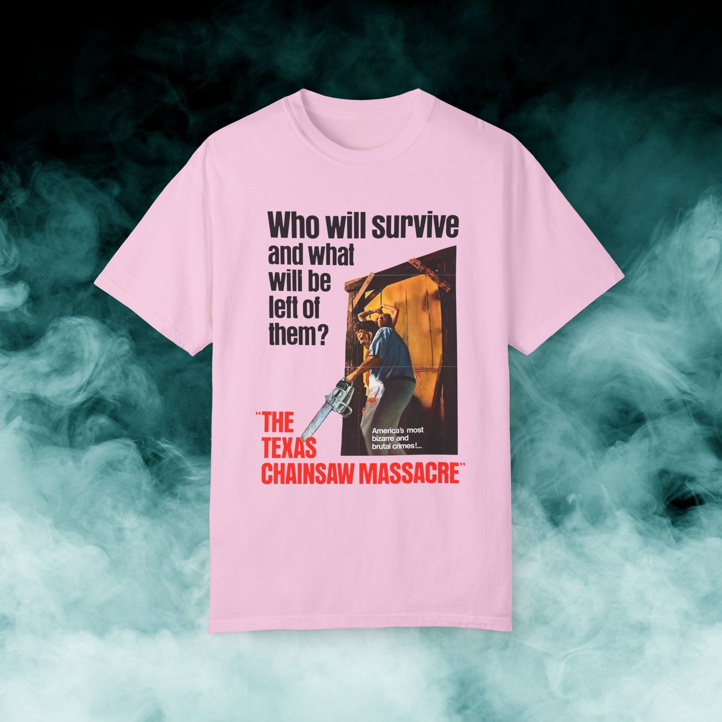 The Texas Chainsaw Massacre Horror Movie T-shirt (Merch)