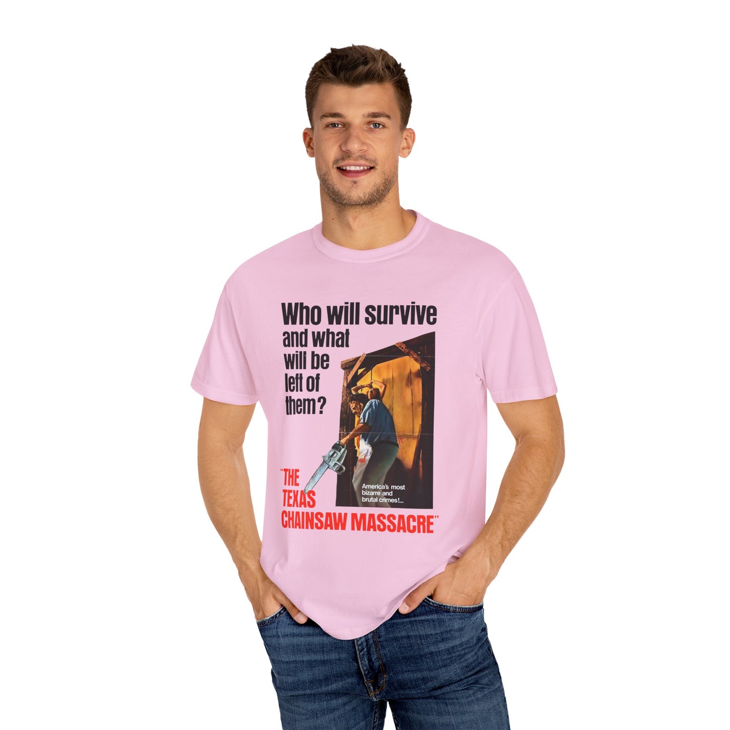 The Texas Chainsaw Massacre Horror Movie T-shirt (Merch)