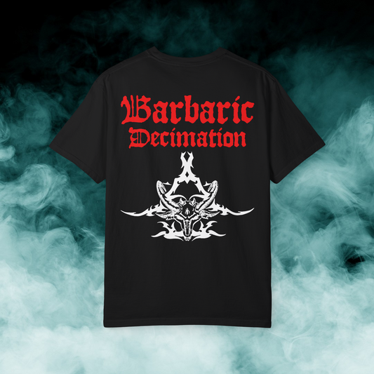 Repudilation - Barbaric Decimation Short Sleeve T-shirt (Merch) PRE-ORDER