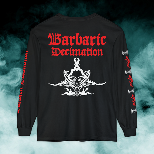 Repudilation - Barbaric Decimation Long Sleeve T-shirt (Merch) PRE-ORDER