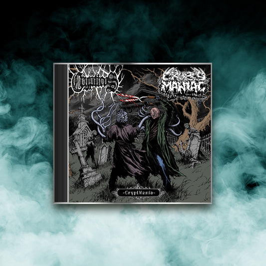 Crypticus / Cropsy Maniac - Cryptmania Split (CD)