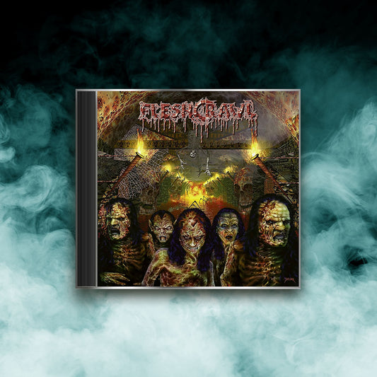 Fleshcrawl - As Blood Rains from the Sky... (CD)