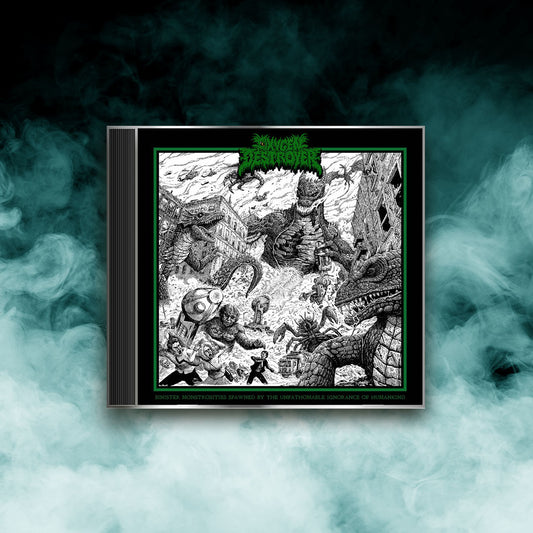 Oxygen Destroyer - Sinister Monstrosities Spawned by the Unfathomable Ignorance of Humankind (CD)