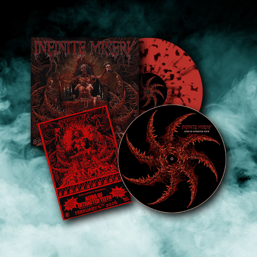 Infinite Misery - Altar of Extracted Teeth: Bone Wheel Special Edition (12" Vinyl) PRE-ORDER