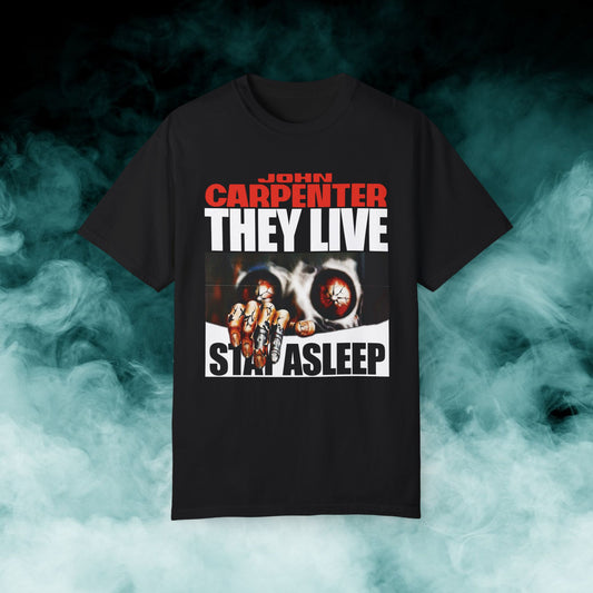 John Carpenter's They Live Movie T-shirt (Merch)