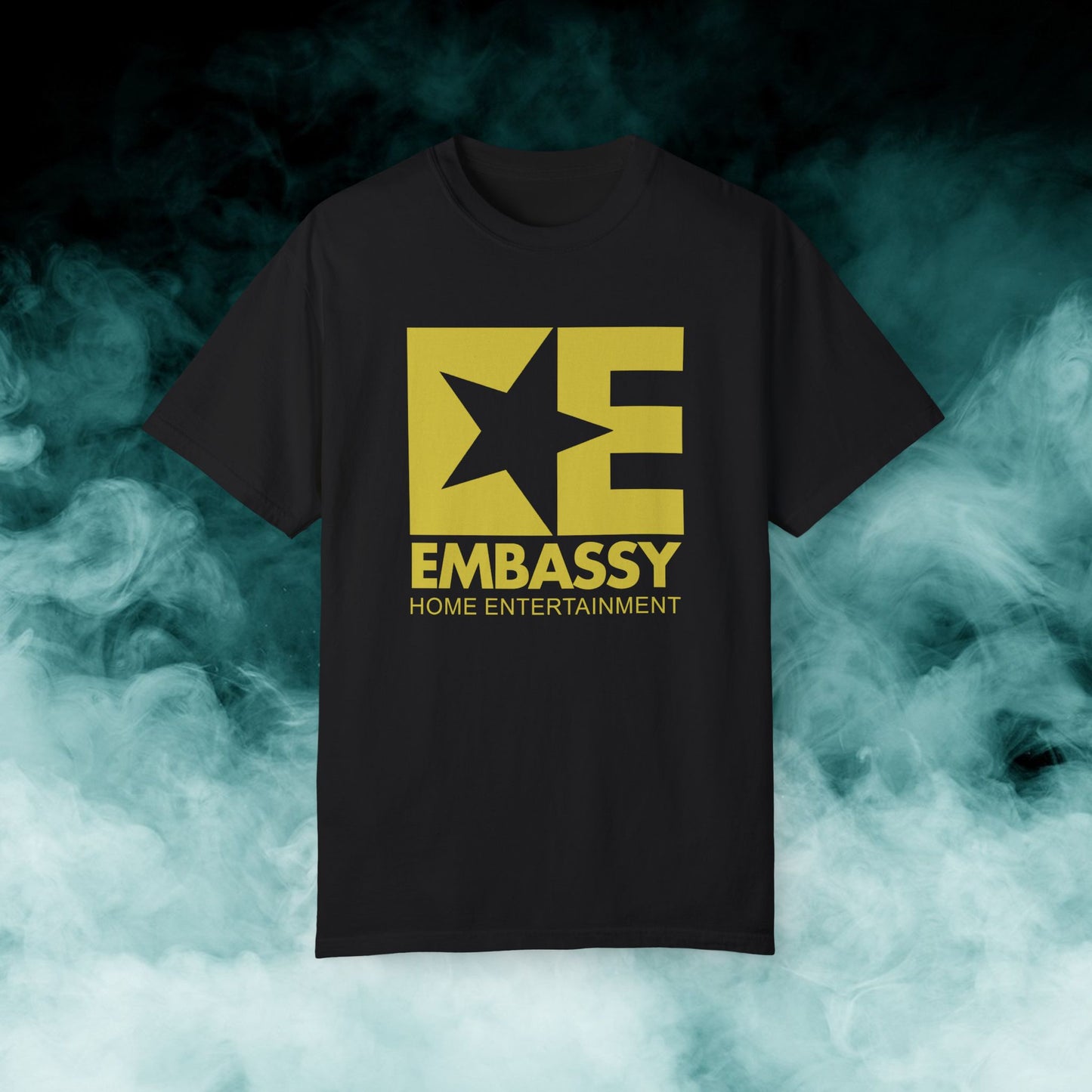 Embassy Home Entertainment Logo Horror Movie T-shirt (Merch)