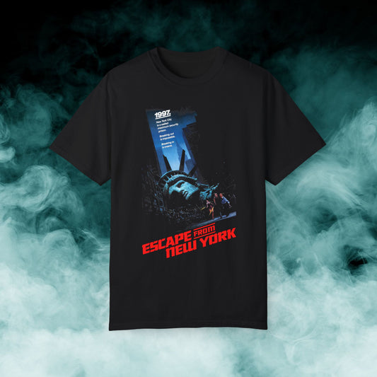 Escape From New York "Liberty" Action Movie T-shirt (Merch)