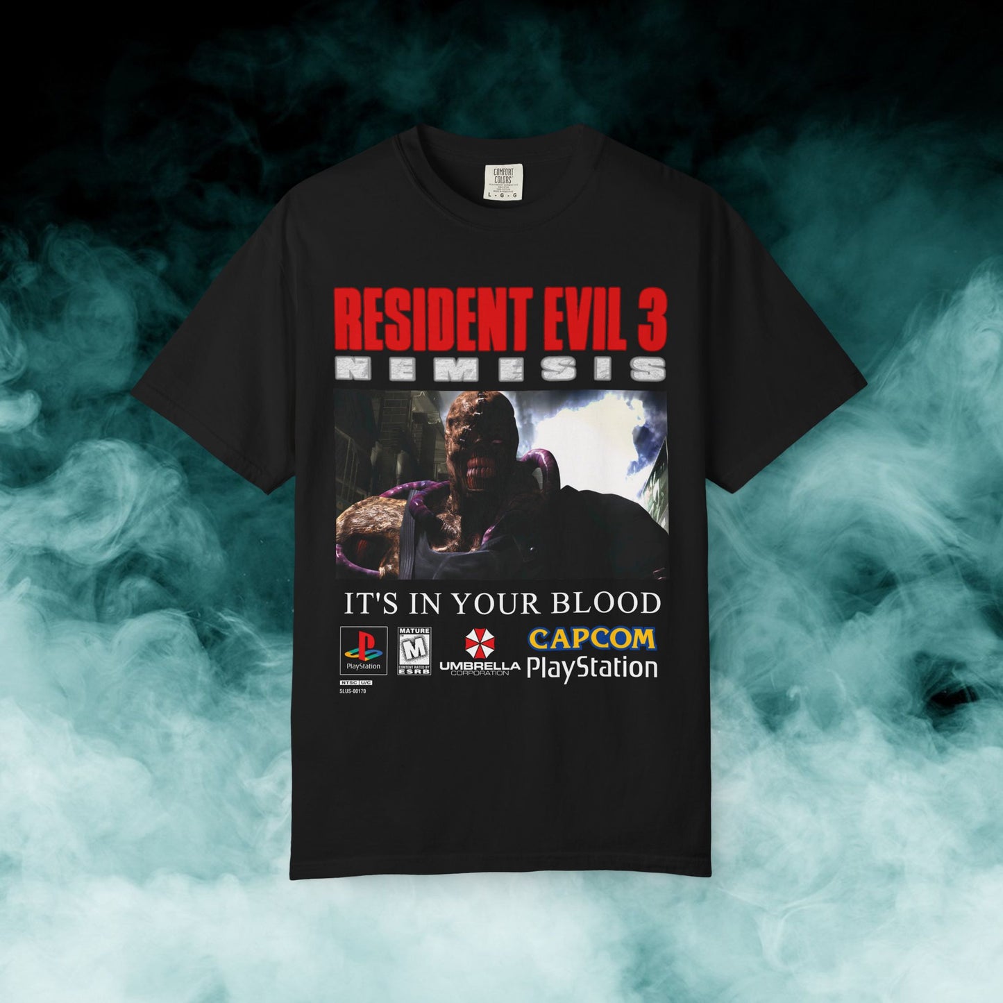 Resident Evil 3: Nemesis Video Game T-shirt (Merch)