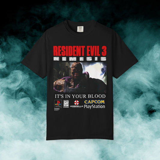 Resident Evil 3: Nemesis Video Game T-shirt (Merch)