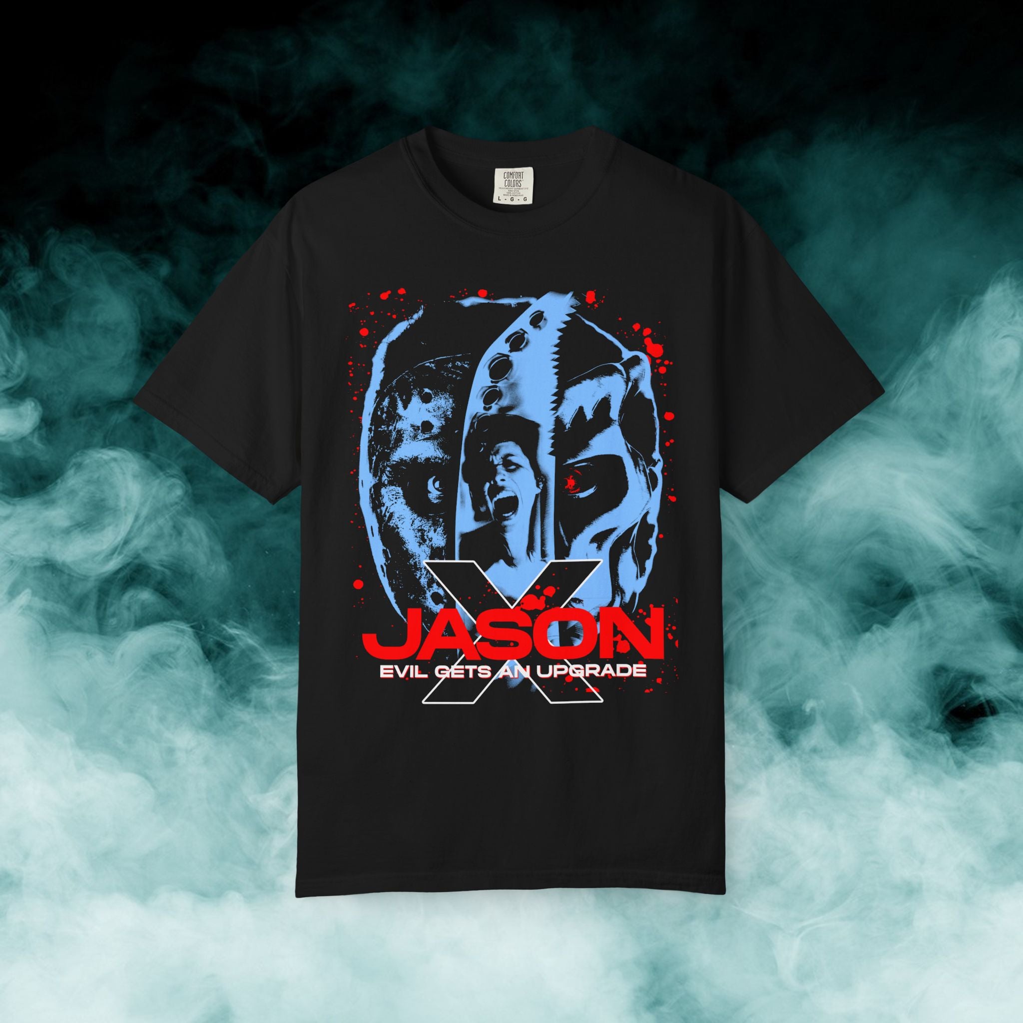 Jason X (Friday the 13th) Horror Movie T-shirt (Merch) – Iron Fortress ...