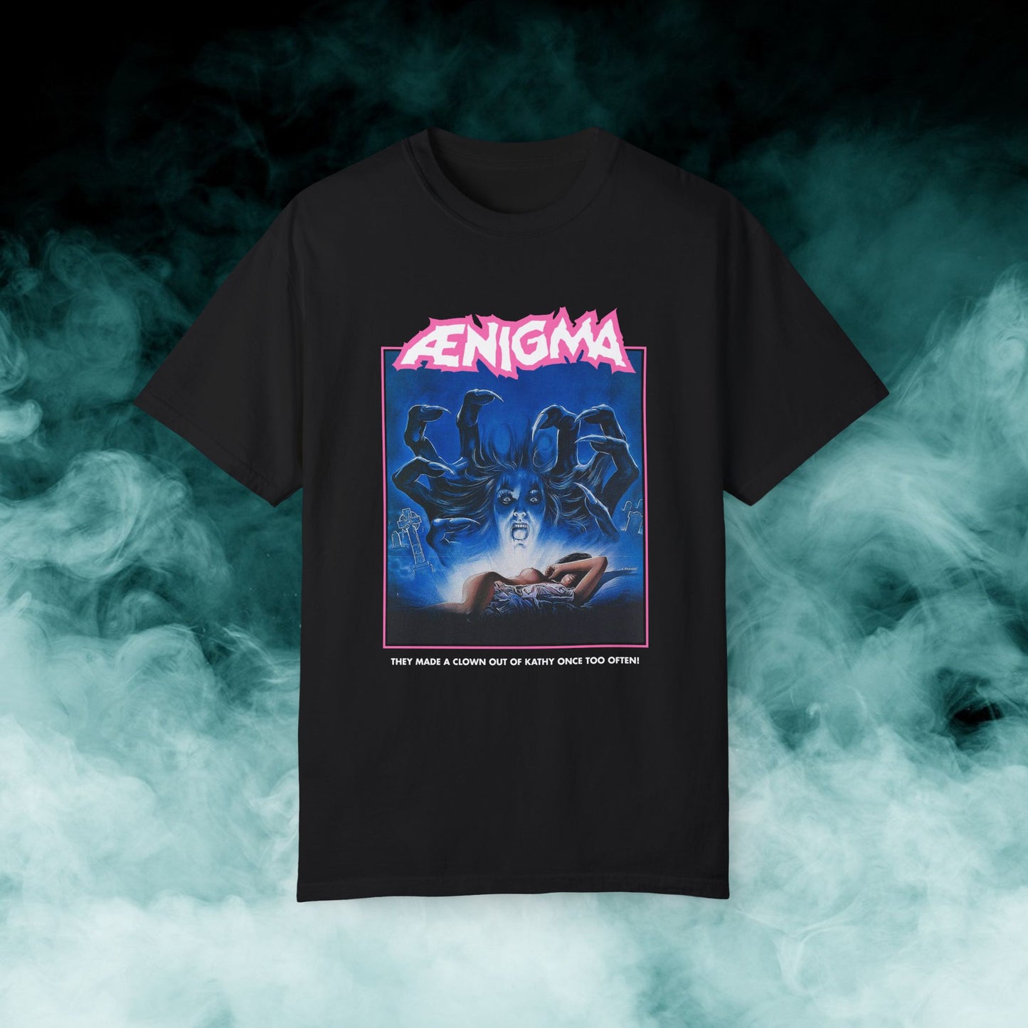 Aenigma Lucio Fulci Horror Movie T-shirt (Merch)