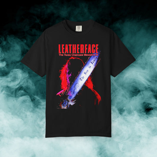Leatherface: The Texas Chainsaw Massacre 3 Horror Movie T-shirt (Merch)