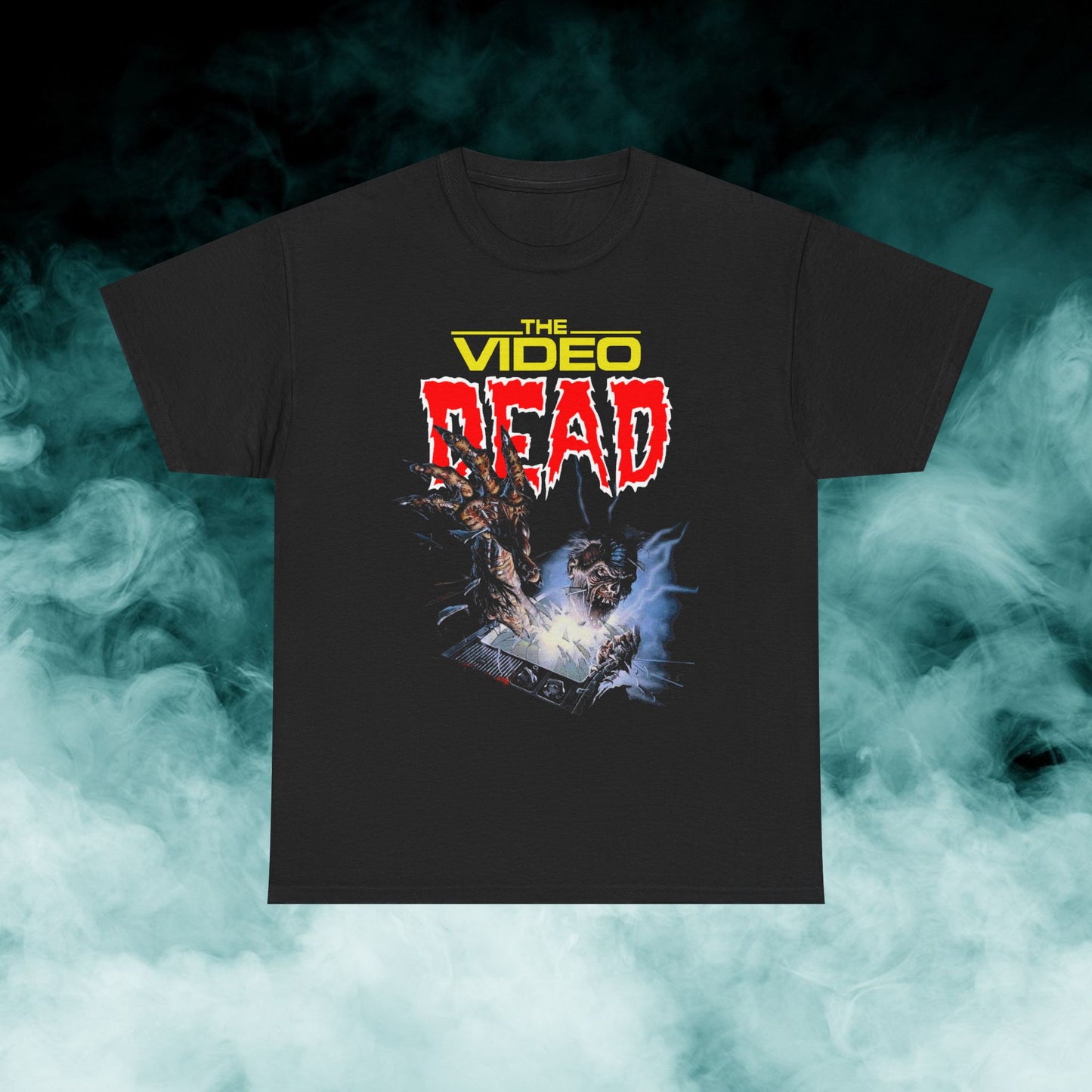 The Video Dead Horror Movie Gildan T-shirt (Merch)