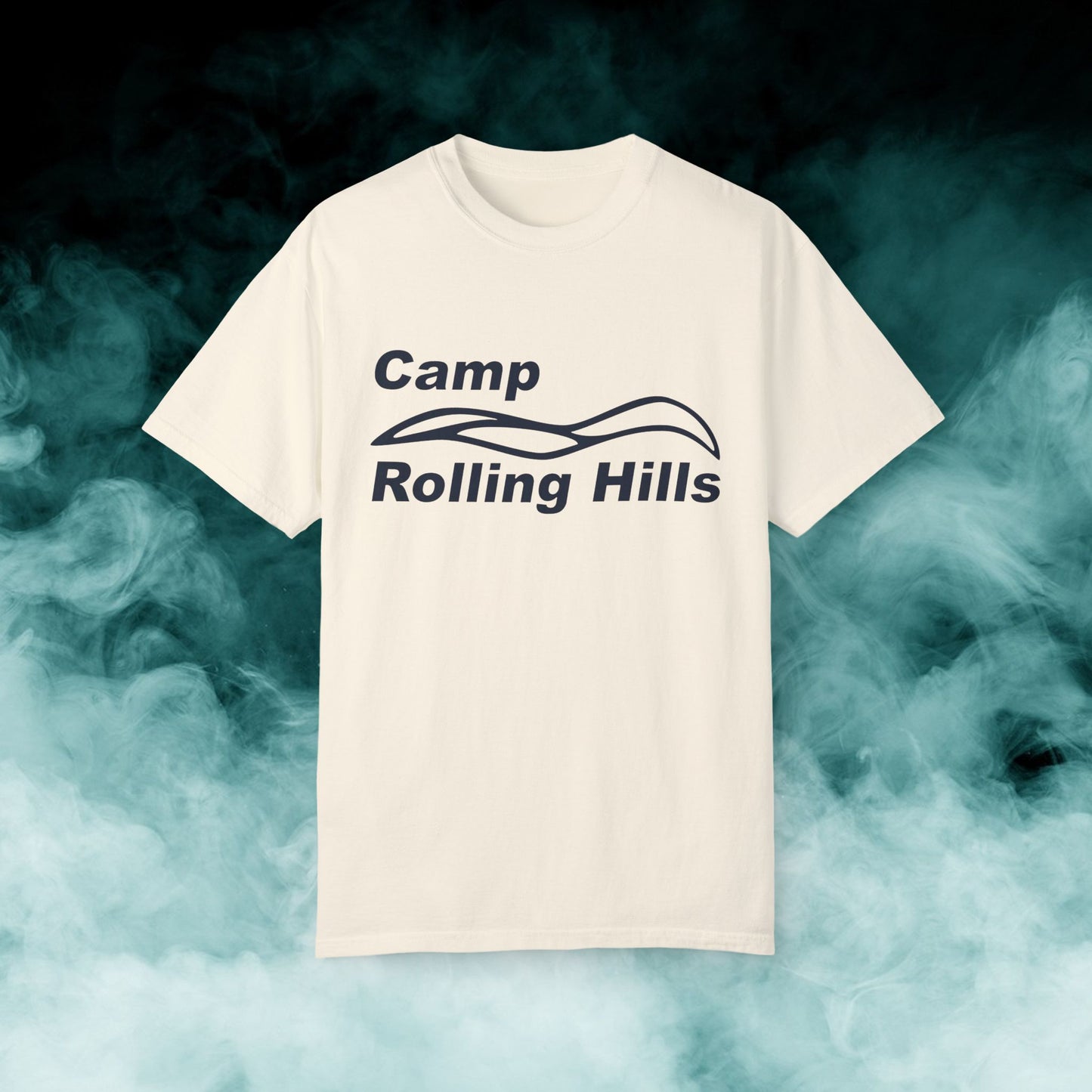 Camp Rolling Hills Sleepaway Camp Blue Horror Movie T-shirt (Merch)