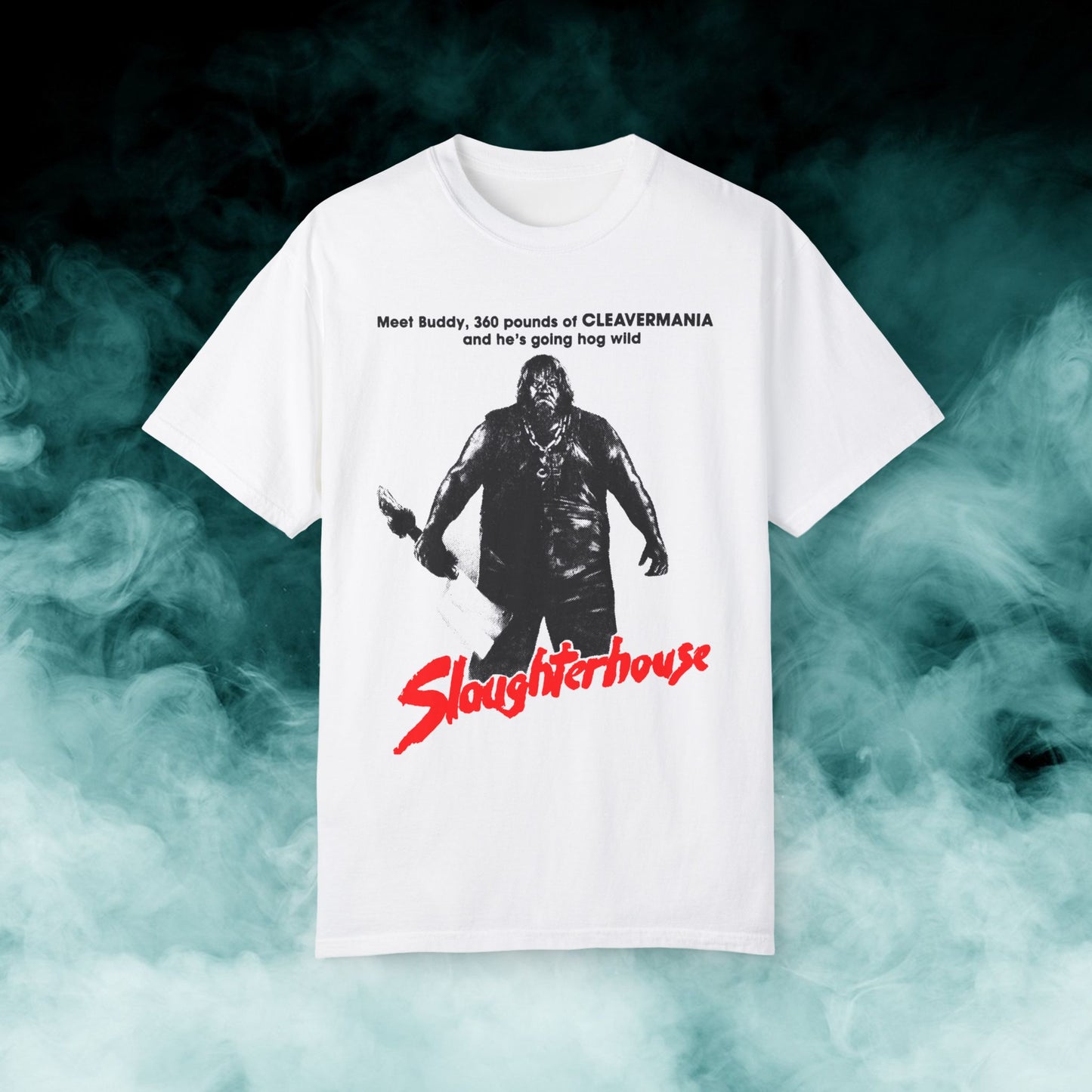 Slaughterhouse Horror Movie T-shirt (Merch)