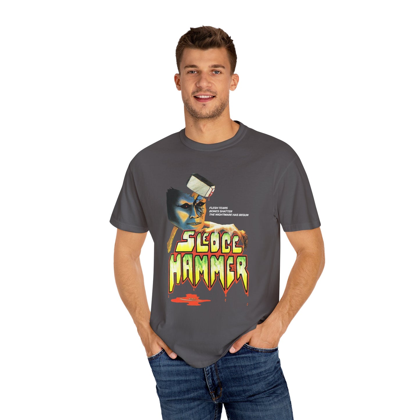 Sledgehammer Horror Movie T-shirt (Merch)