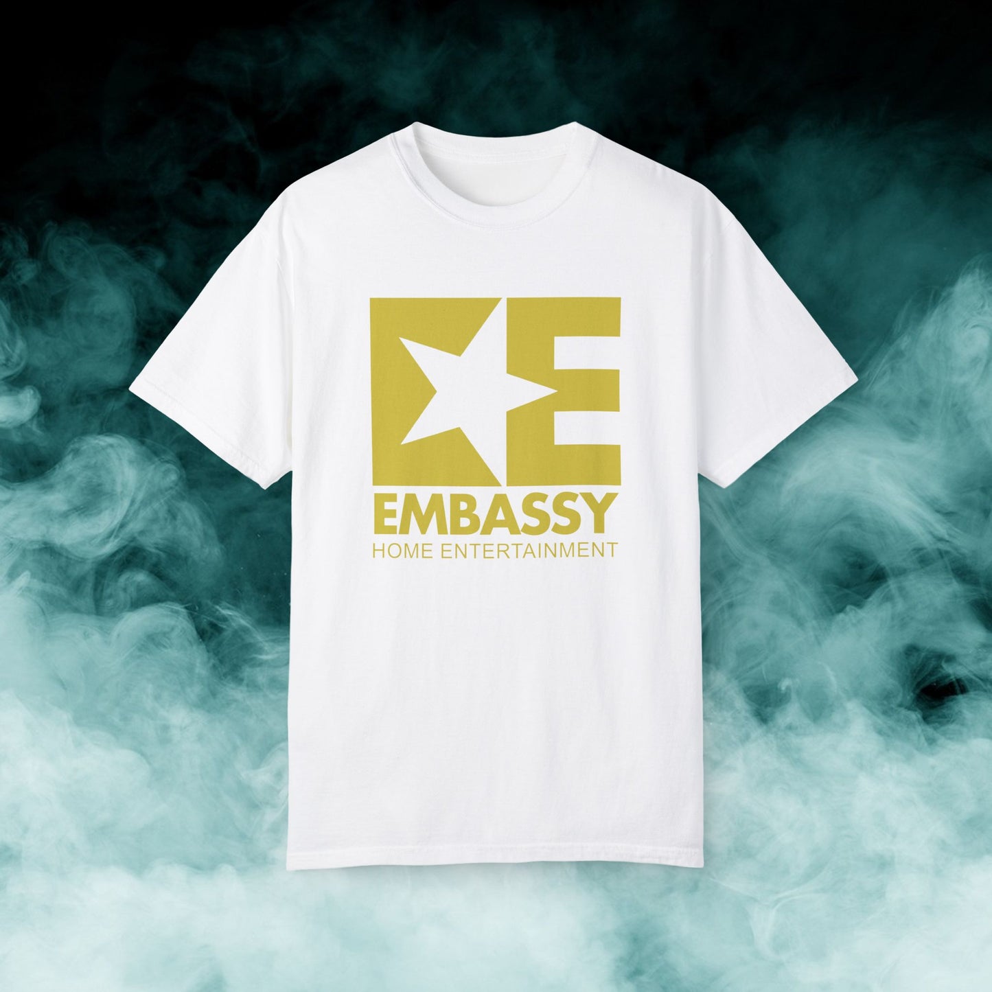 Embassy Home Entertainment Logo Horror Movie T-shirt (Merch)