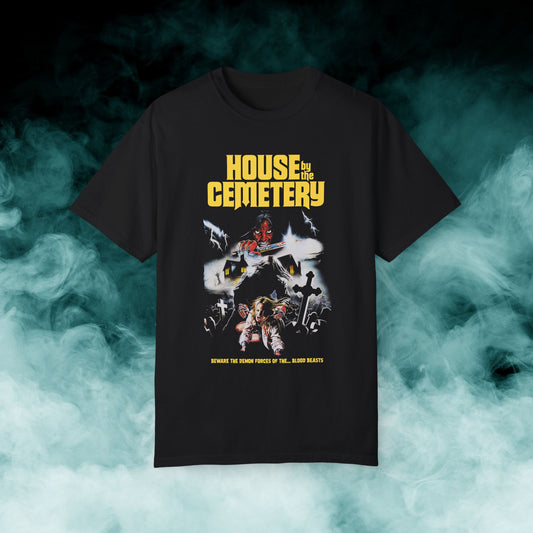 House by the Cemetery V2 Horror Movie T-shirt (Merch)