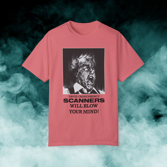 Scanners Will Blow Your Mind Horror Movie T-shirt (Merch)