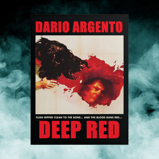 Deep Red Horror Movie 18x24 Matte Poster (Merch)