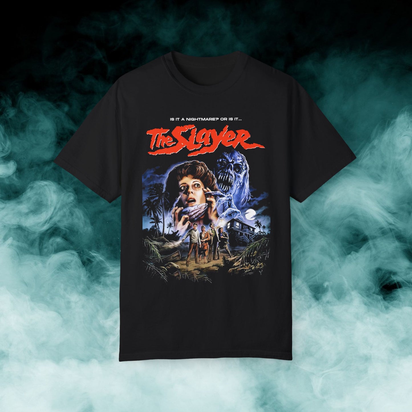 The Slayer "Is it a nightmare? or is it..." Horror Movie T-shirt (Merch)