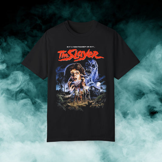 The Slayer "Is it a nightmare? or is it..." Horror Movie T-shirt (Merch)