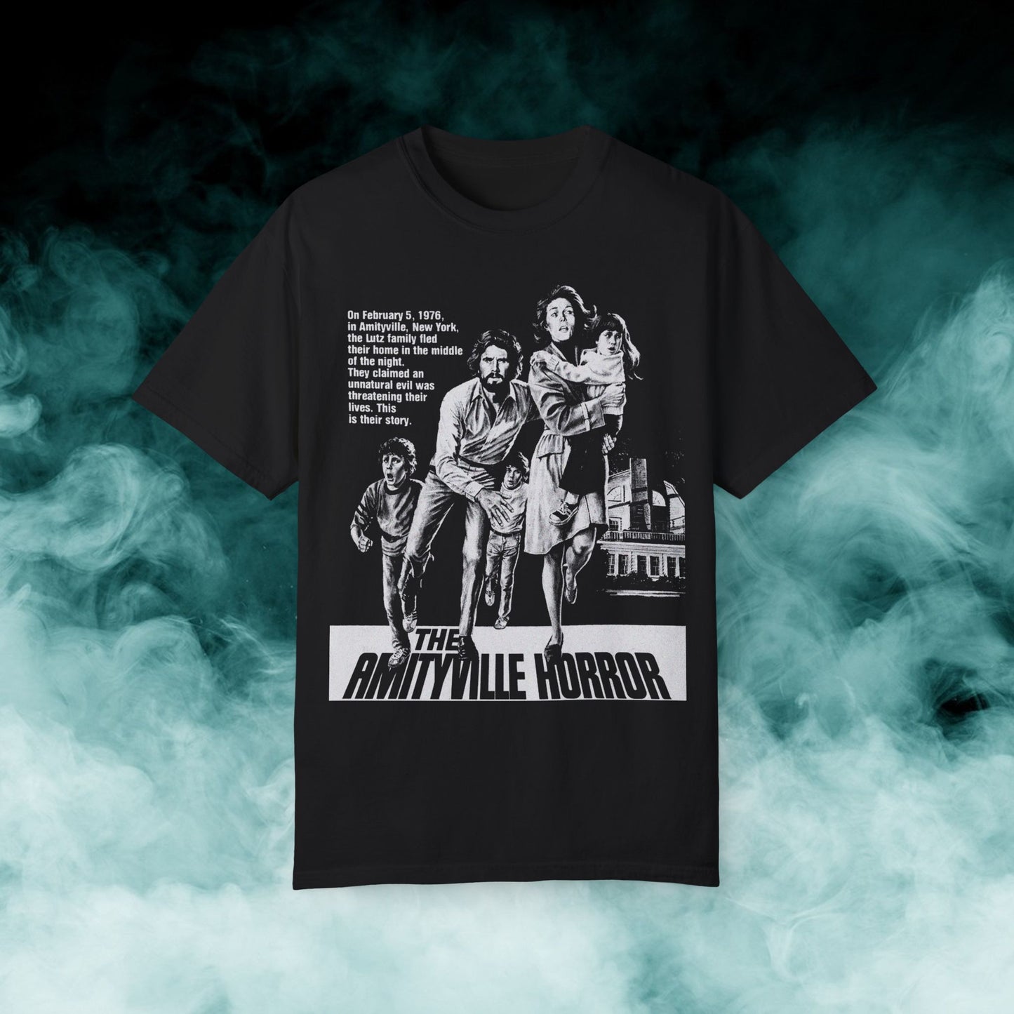 The Amityville Horror "This is their story" Horror Movie T-shirt (Merch)