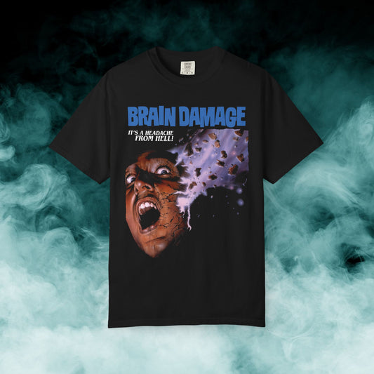 Brain Damage Horror Movie T-shirt (Merch)