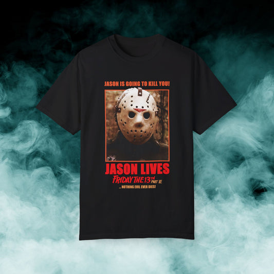 Friday the 13th Jason Lives Horror Movie T-shirt (Merch)