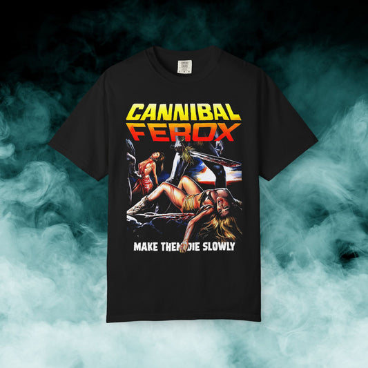 Cannibal Ferox Horror Movie T-shirt (Merch)