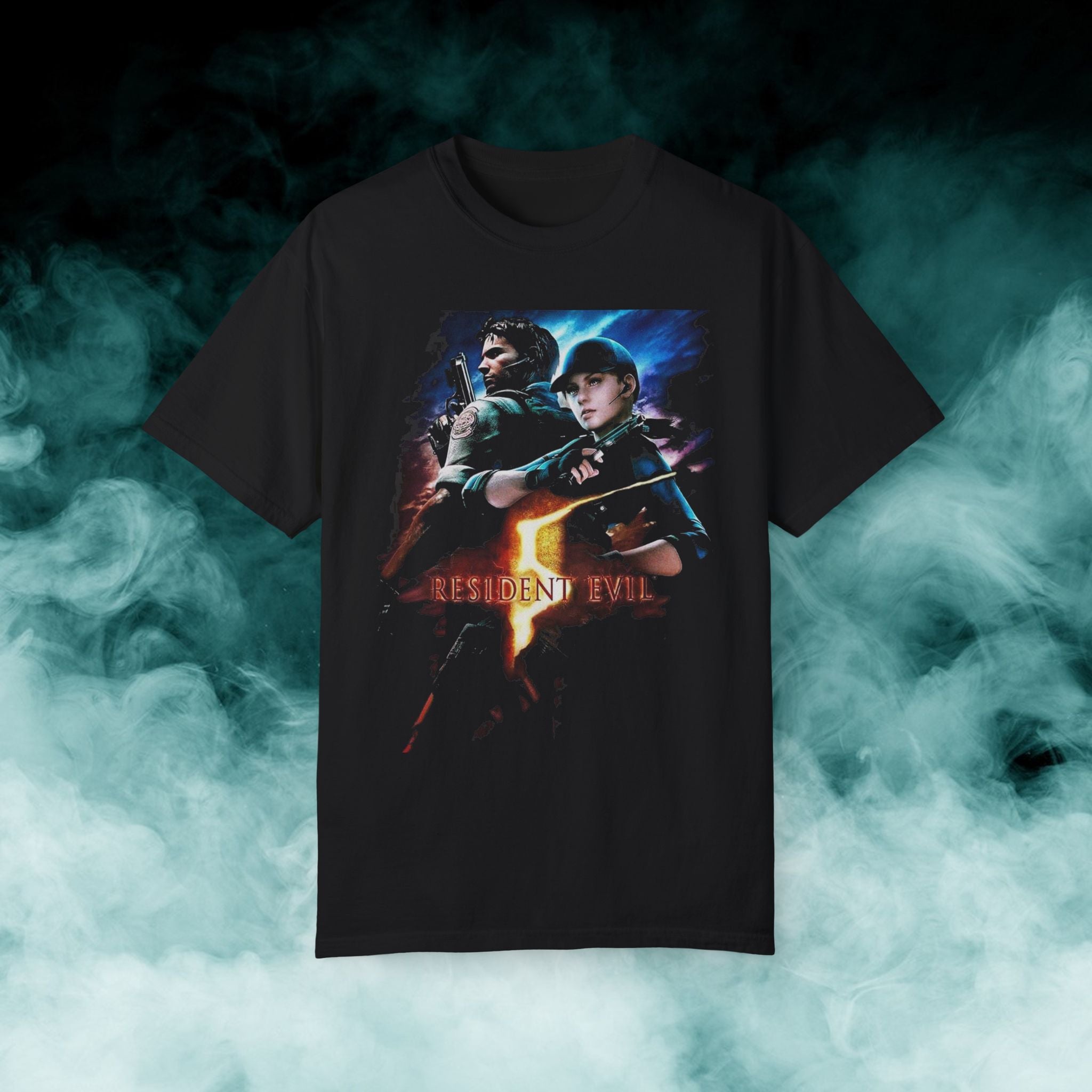 00s Resident Evil 5 バイオハザード5 海外版 Tシャツ Resident Evil 5 Video Game T-shirt (Merch) – Iron Fortress Records