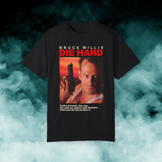 Die Hard "Twelve terrorists, one cop" Action Movie T-shirt (Merch)