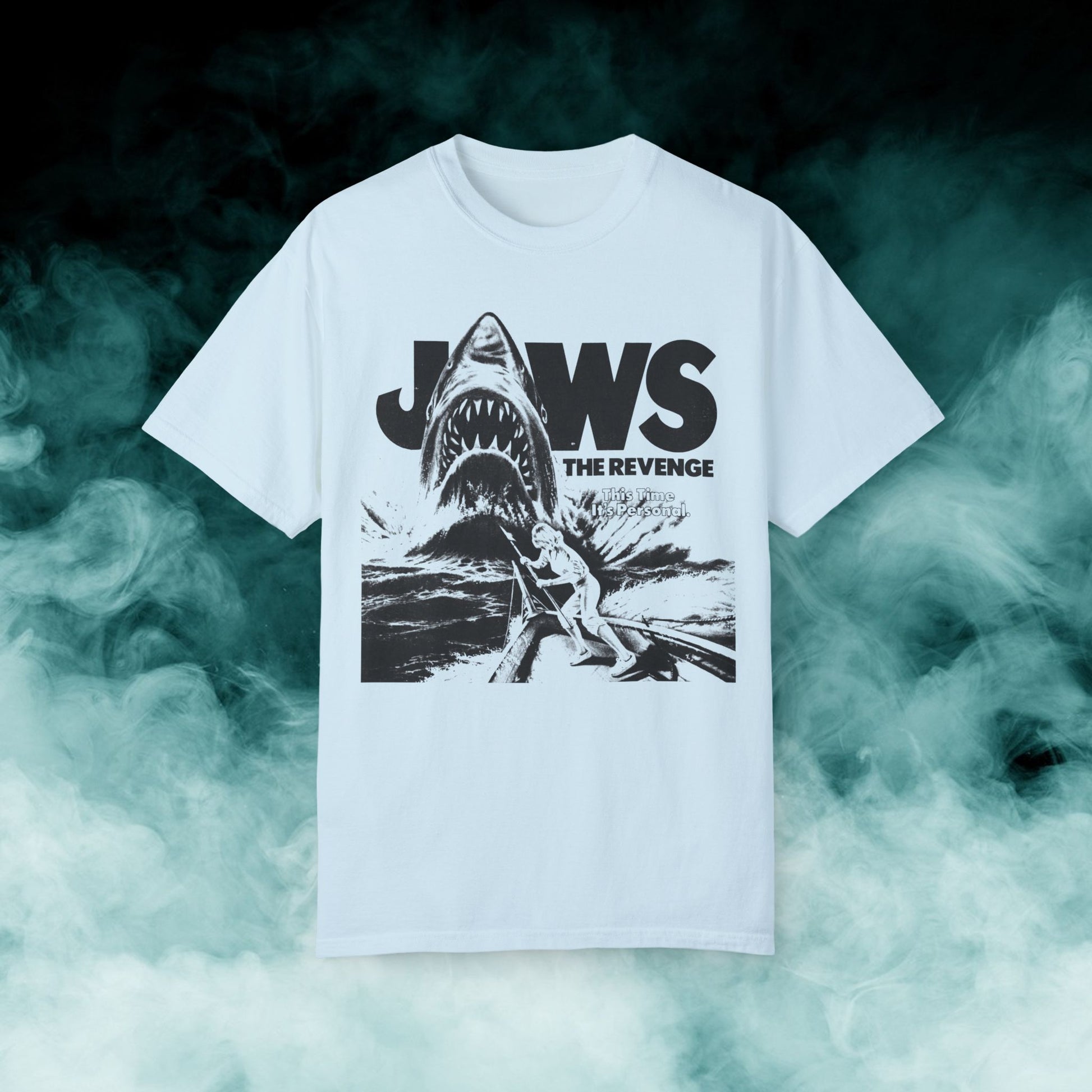 Jaws The Revenge Horror Movie T-shirt (Merch) – Iron Fortress Records ...