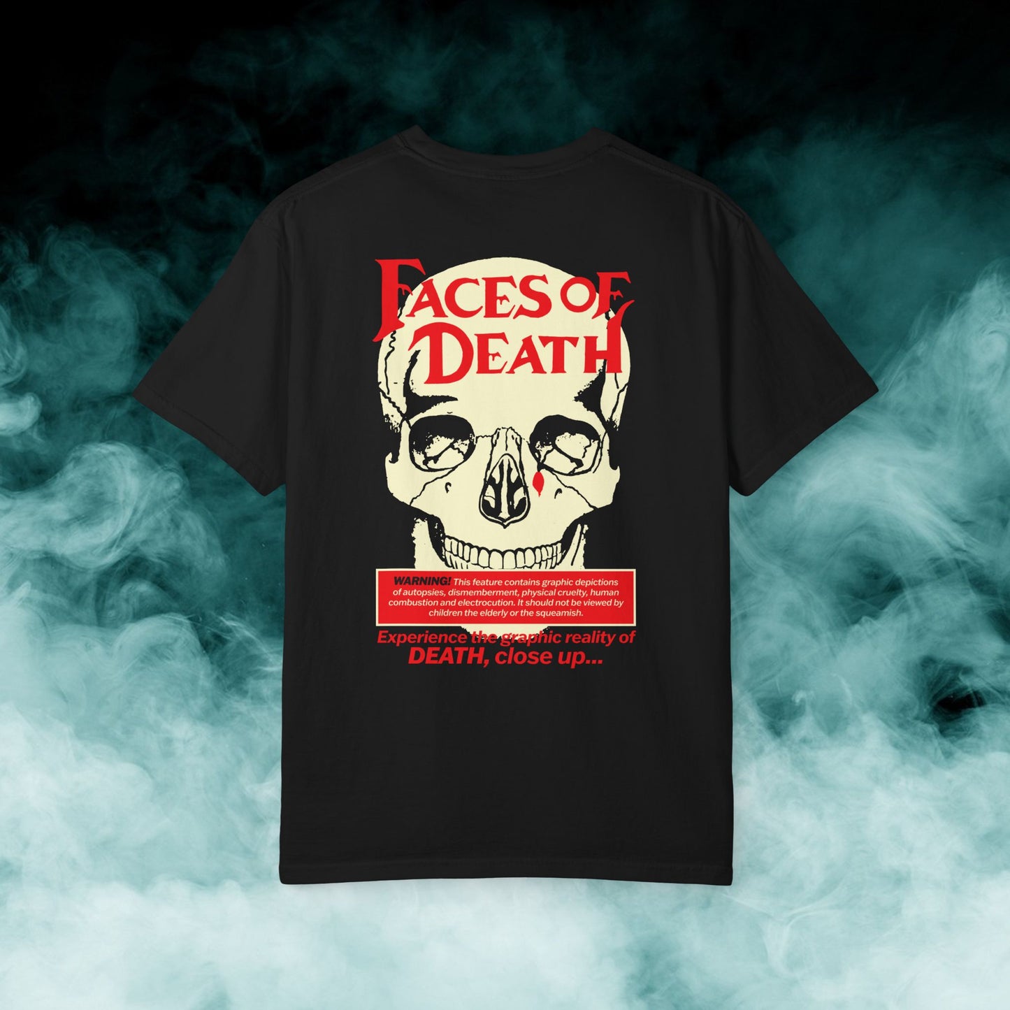 Faces of Death Horror Movie T-shirt (Merch)