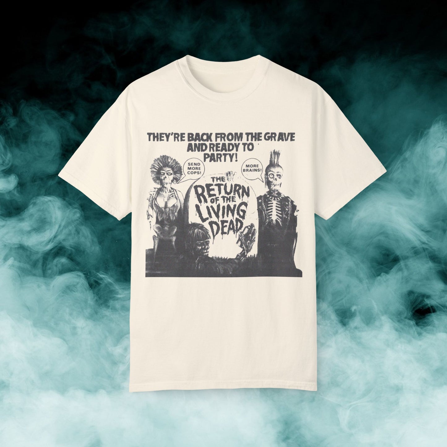 Return of the Living Dead "They're back from the grave..." Horror Movie T-shirt (Merch)