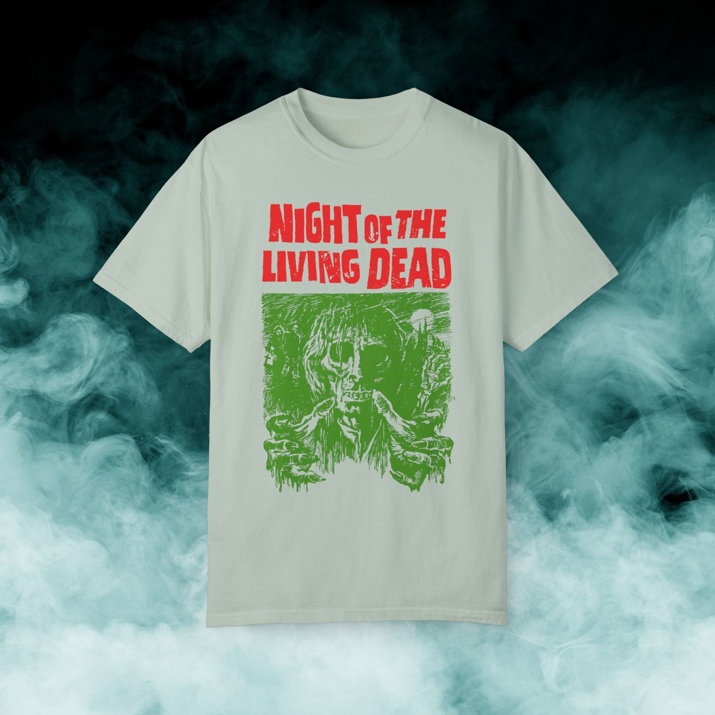 Night of the Living Dead "They won't stay dead!" Horror Movie T-shirt (Merch)