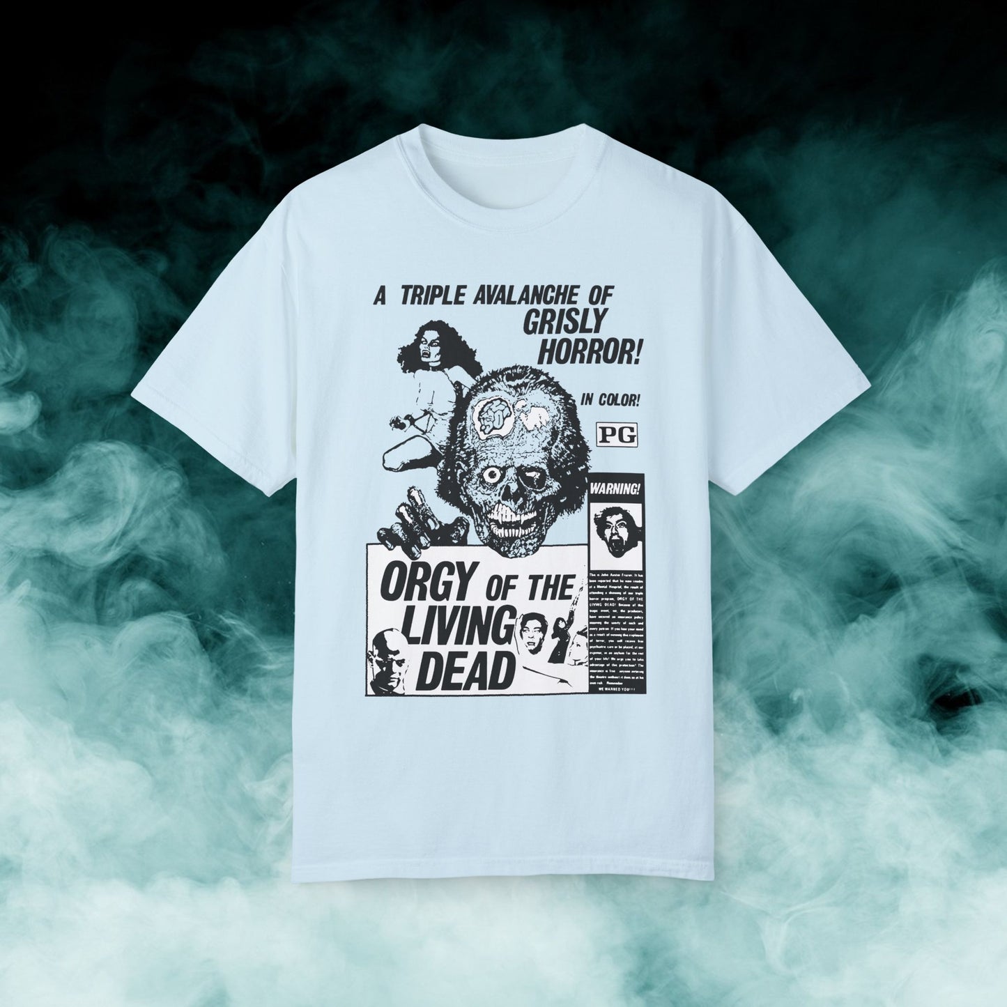Orgy of the Living Dead Horror Movie T-shirt (Merch)