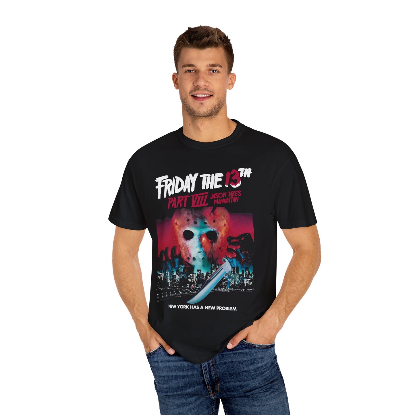 Friday the 13th Part VIII "Jason Takes Manhattan" Horror Movie T-shirt (Merch)