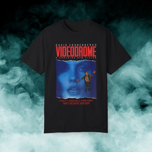 David Cronenberg's Videodrome Horror Movie T-shirt (Merch)