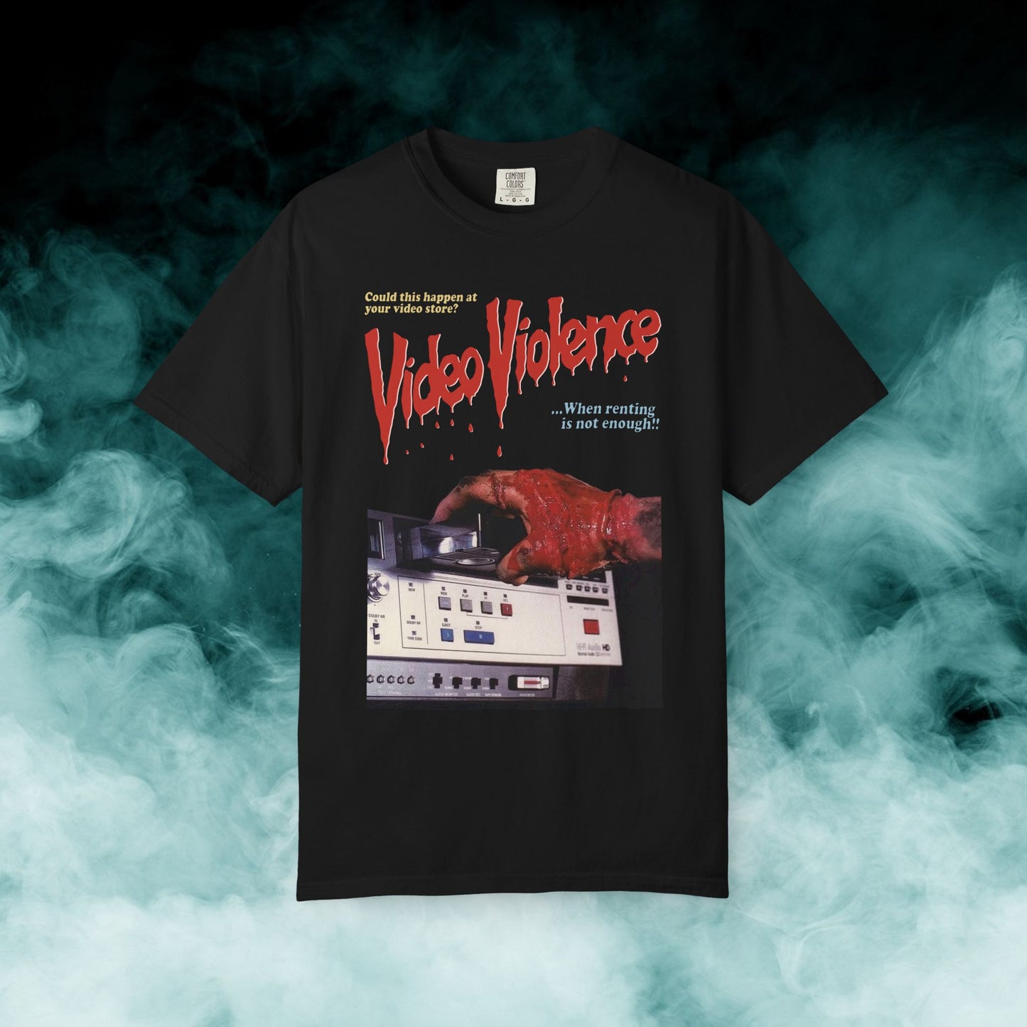 Video Violence Horror Movie T-shirt (Merch)