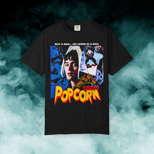 Popcorn Horror Movie T-shirt (Merch)
