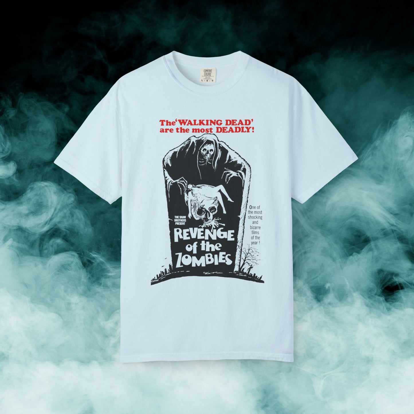 Revenge of the Zombies Horror Movie T-shirt (Merch)