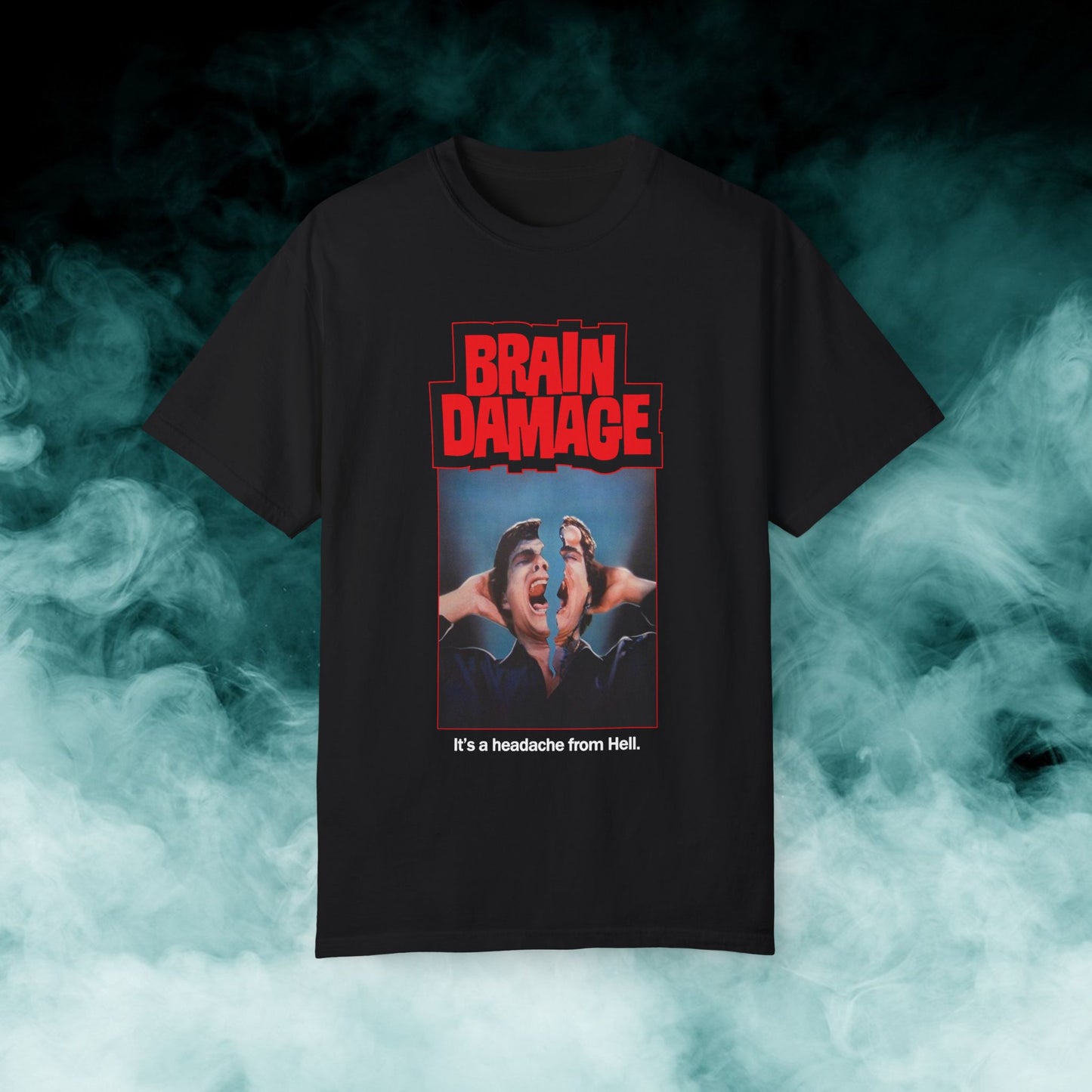 Brain Damage Horror Movie T-shirt (Merch)