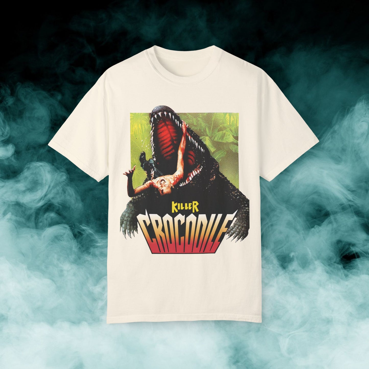 Killer Crocodile Horror Movie T-shirt (Merch)