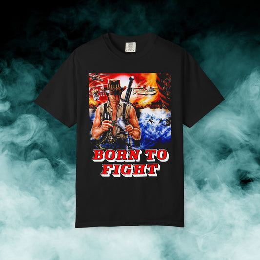 Born to Fight Action Movie T-shirt (Merch)
