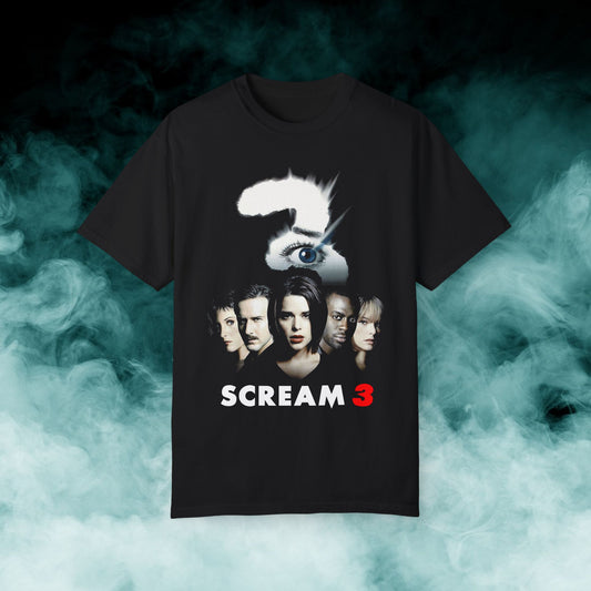 Scream 3 Horror Movie T-shirt (Merch)